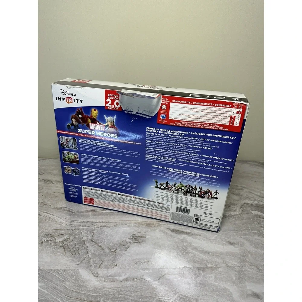 DISNEY INFINITY 2.0 MARVEL SUPER HEROES STARTER PACK SONY PS3 SONY PLAYSTATION 3